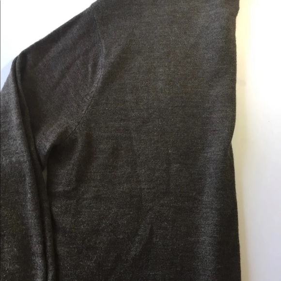 Dockers Men Crew Neck Sweater Check Houndstooth Print Med Grey Taupe - Picture 5 of 15